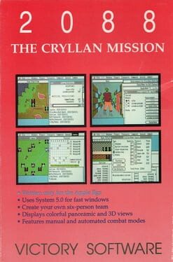 cover 2088: The Cryllan Mission