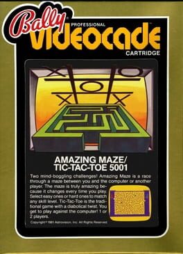 cover Amazing Maze / Tic-Tac-Toe