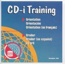 cover Burger King Orientation CD-i Training