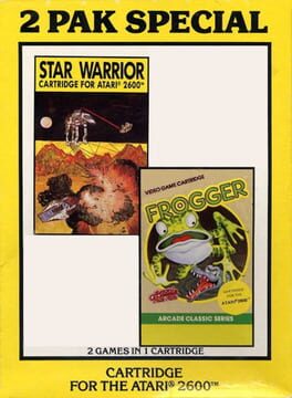 cover 2 Pak Special: Star Warrior/Frogger